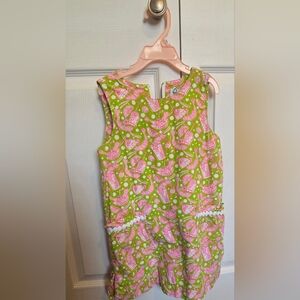 Lilly Pulitzer Green and Pink Kids Nightgown